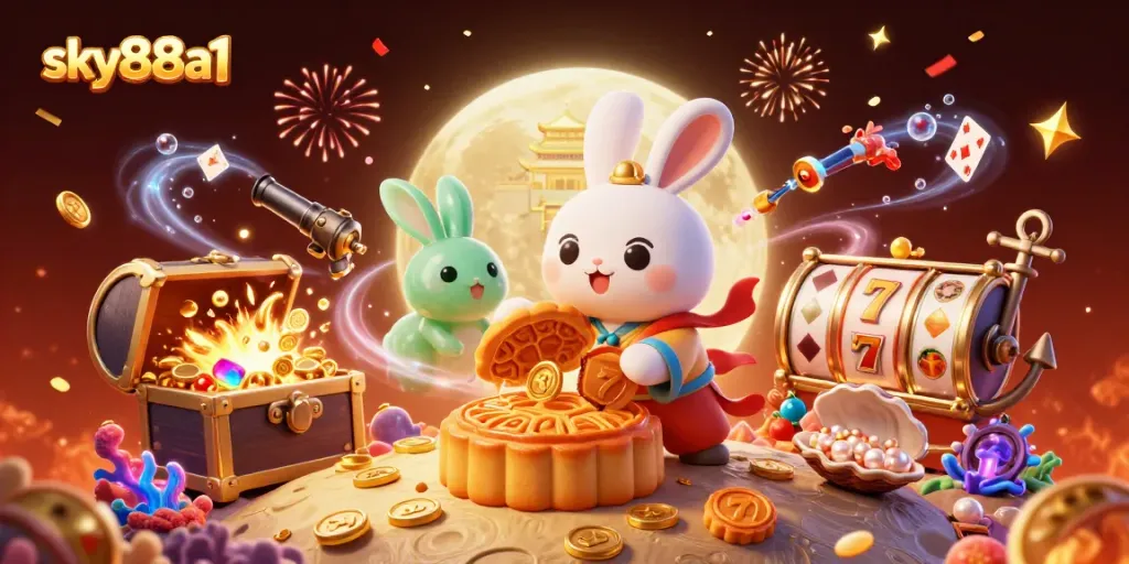 Experience thrilling wins at sky88a1 with poker chips revealing excitement in this vibrant casino-themed scene