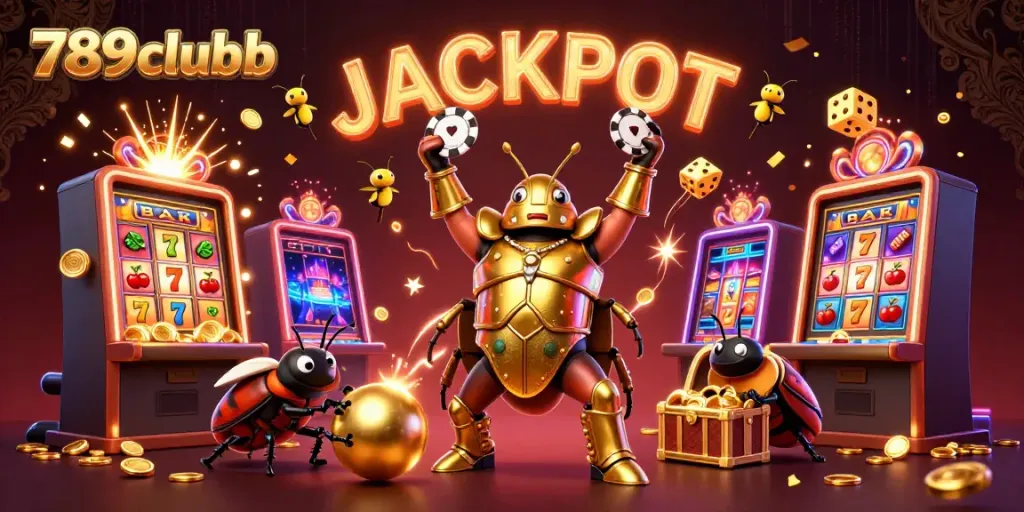 Experience the excitement of 789clubb with this interactive jackpot scene, featuring engaging characters and dynamic casino elements.