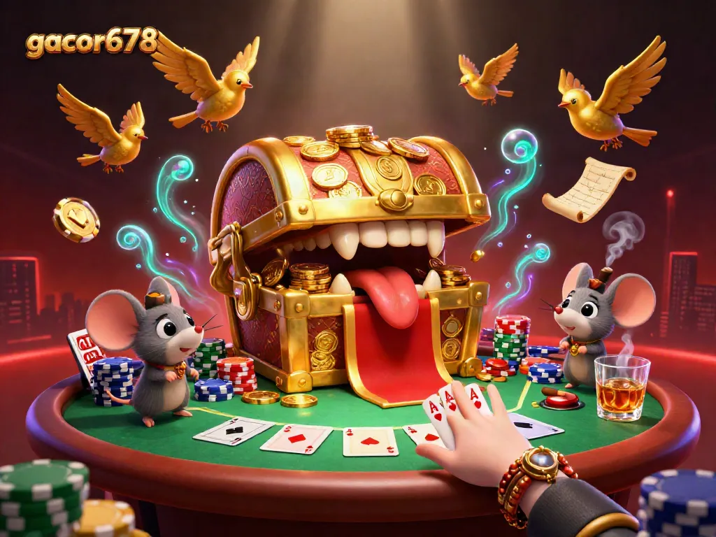 Engage with gacor678's thrilling poker scene featuring dynamic characters and captivating ambiance.