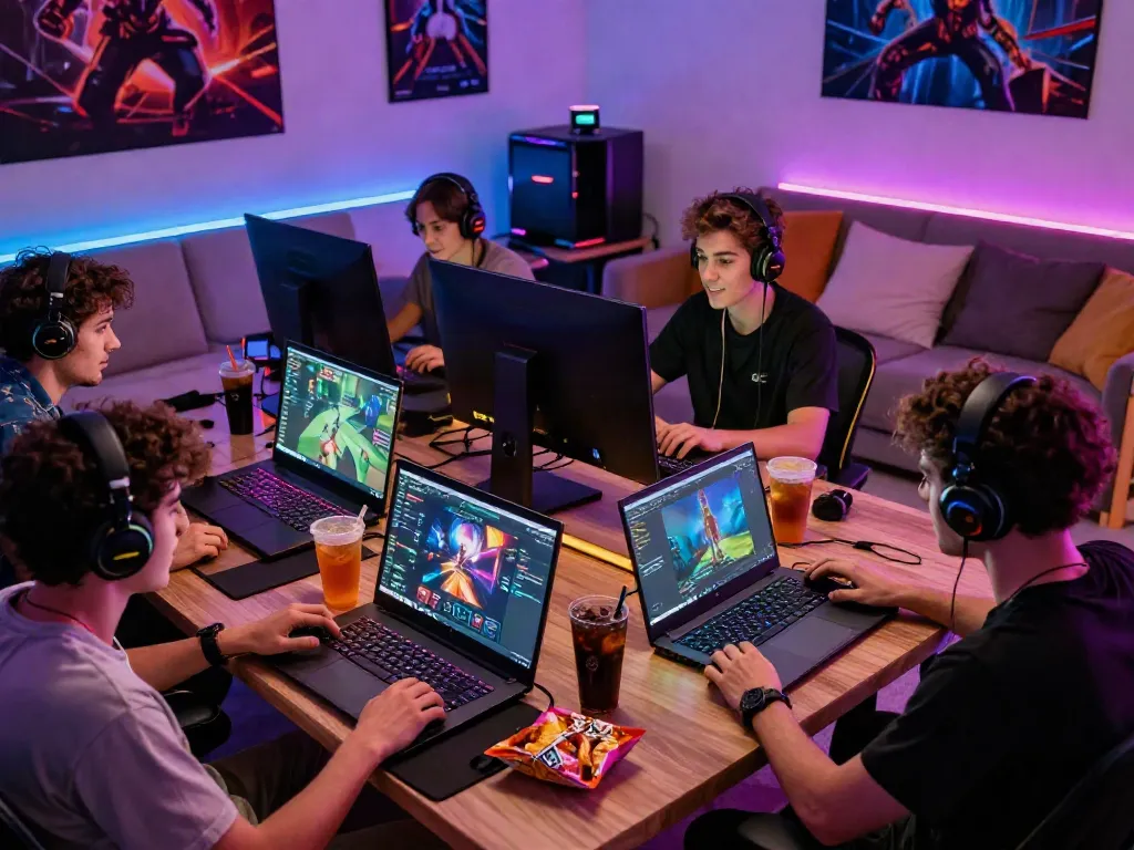 Engaged friends exploring exciting opportunities at man 88 online gaming.
