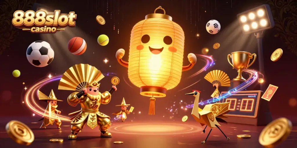 Experience thrilling gameplay at 888slot casino with vibrant characters and dynamic gaming elements