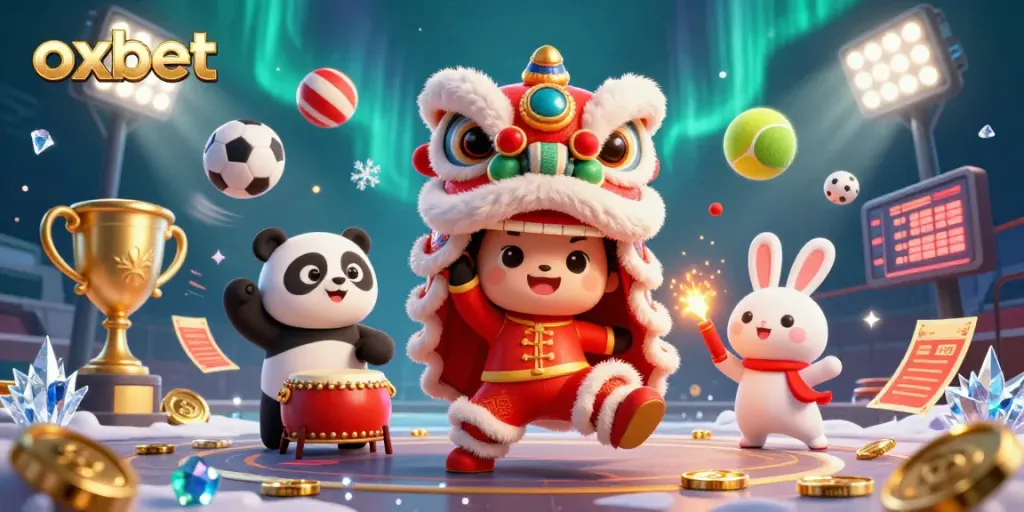 Experience thrilling wins at oxbet with dynamic gaming and festive 3D visuals.