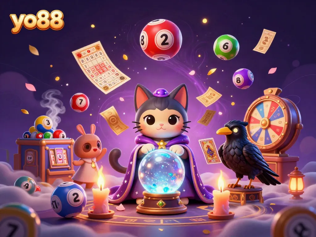 Experience exciting gameplay at yo88 with captivating interactive elements in a vibrant 3D casino scene.