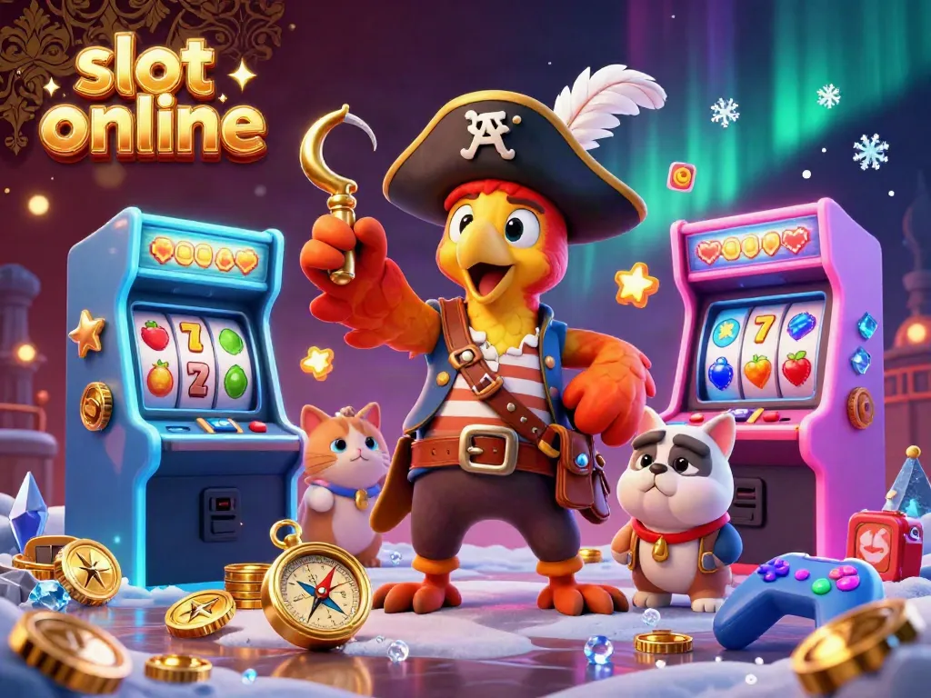 Engage with exciting slot online games featuring vibrant 3D characters and dazzling casino elements.